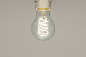 lichtbron 385 glas helder glas rond