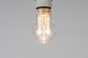 lichtbron 393 glas helder glas rond
