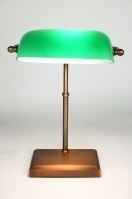Table lamp 62321: classical, contemporary classical, retro, rust