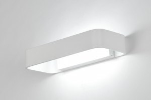 wandlamp 71340 sale design modern aluminium metaal wit mat langwerpig