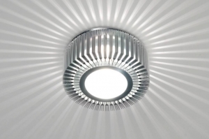 plafondlamp 71381 design modern eigentijds klassiek aluminium metaal aluminium rond