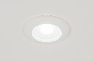 Einbauspot 71405 Design modern zeitgemaess klassisch Aluminium Metall weiss matt rund