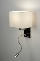 wall lamp 71770 sale rustic modern contemporary classical fabric white square