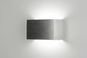 wandlamp 71970 design modern aluminium metaal aluminium langwerpig rechthoekig