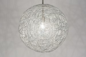 Pendant lamp 72275: modern, contemporary classical, aluminum, aluminium