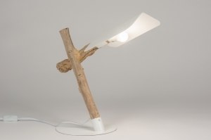 Table lamp 72347: modern, rustic, designer, raw