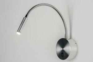 wandlamp 72407 sale modern aluminium metaal aluminium