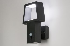 wandlamp 72591 sale design modern metaal zwart mat antraciet donkergrijs