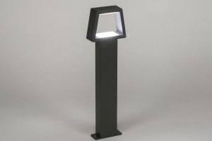 floor lamp 72592 sale designer modern metal black matt dark gray