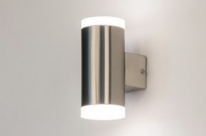 wall lamp 72593 sale modern stainless steel metal steel gray oblong