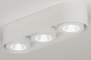 spotlight 72691 sale designer modern aluminium metal white matt oblong