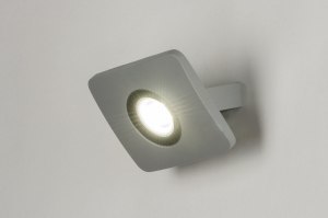 wandlamp 72748 eindereeks design modern aluminium metaal betongrijs rechthoekig