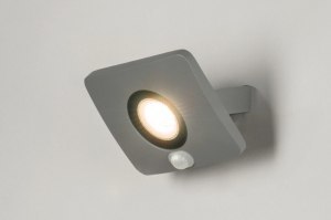 buitenlamp 72755 design modern aluminium metaal grijs rechthoekig