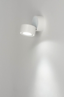 Spot 73089 Design modern Aluminium weiss matt rund