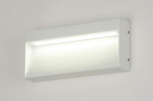wandlamp 73170 sale design modern aluminium metaal wit mat rechthoekig