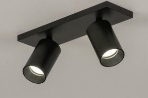 Spot 73235 Design modern Aluminium Metall schwarz matt rund laenglich rechteckig