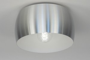 plafondlamp 73346 sale design modern aluminium metaal grijs aluminium rond