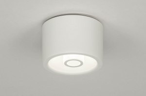 plafondlamp 73354 design modern metaal wit mat rond