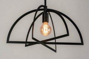 hanglamp 73433 sale modern metaal zwart mat