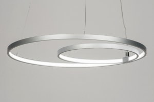 hanglamp 73523 design modern aluminium metaal aluminium rond