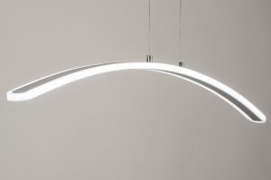 Pendelleuchte 73565 Sale modern Aluminium gebuerstetes Aluminium Aluminium laenglich