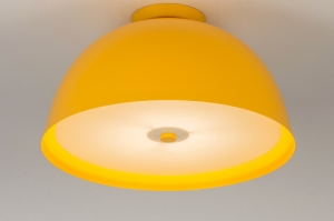 plafondlamp 73820 sale modern metaal geel rond