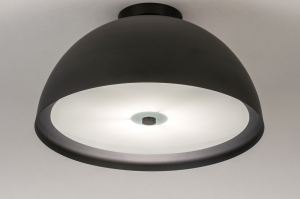 plafondlamp 73821 sale modern metaal zwart mat rond