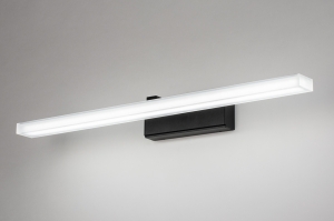 Schilderijlamp zwart 45cm met dimmer | Straluma