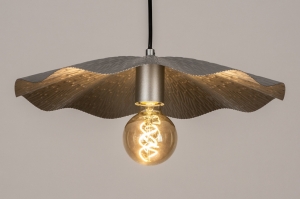 hanglamp 74164 eindereeks landelijk modern eigentijds klassiek metaal zilver zilver oud zilver rond