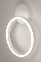 plafondlamp 74337 design modern metaal wit mat rond
