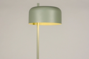 vloerlamp 74347 landelijk modern retro metaal groen rond