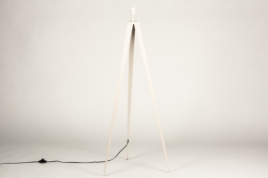 staande lamp 74890 landelijk modern metaal beige zand langwerpig