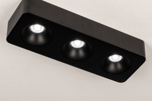 spot 75057 sale modern aluminium metaal zwart mat rechthoekig