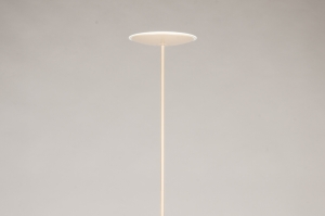 Stehleuchte 75119 modern Metall Beige rund