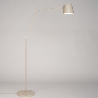 vloerlamp 75123 landelijk modern metaal beige zand langwerpig