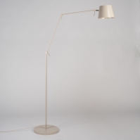 Stehleuchte 75123 laendlich modern Metall Beige Sand laenglich