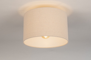 Zubehoer 75140 Stoff Beige Sand rund