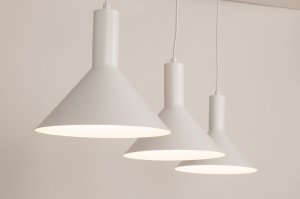 hanglamp 75144 modern retro metaal wit mat rond rechthoekig