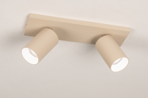 spot 75214 design modern aluminium metaal beige rond langwerpig rechthoekig
