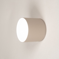plafondlamp 75249 modern aluminium taupe rond