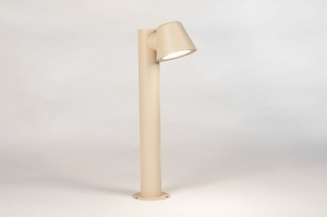 vloerlamp 75250 sale design modern aluminium beige zand rond