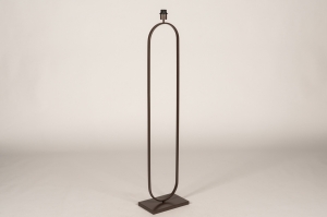 vloerlamp 75396 modern eigentijds klassiek metaal bruin ovaal