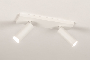 spot 75476 modern aluminium wit mat rond rechthoekig