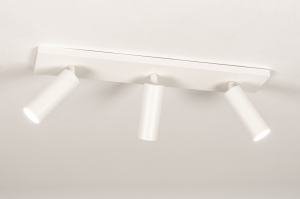 spot 75480 modern aluminium wit mat rond rechthoekig