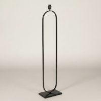 onderdeel 75652 modern eigentijds klassiek metaal zwart ovaal