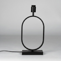 onderdeel 75653 modern eigentijds klassiek metaal zwart ovaal