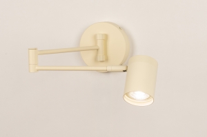 wandlamp 75654 landelijk modern metaal geel langwerpig
