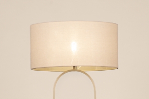 onderdeel 75737 landelijk modern eigentijds klassiek stof beige zand ovaal
