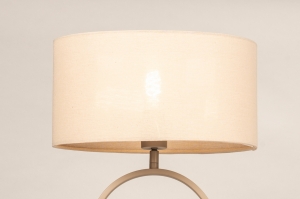 onderdeel 75738 landelijk modern eigentijds klassiek stof beige zand ovaal