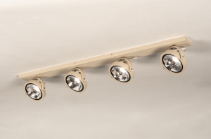 spot 75788 modern aluminium beige zand rond rechthoekig